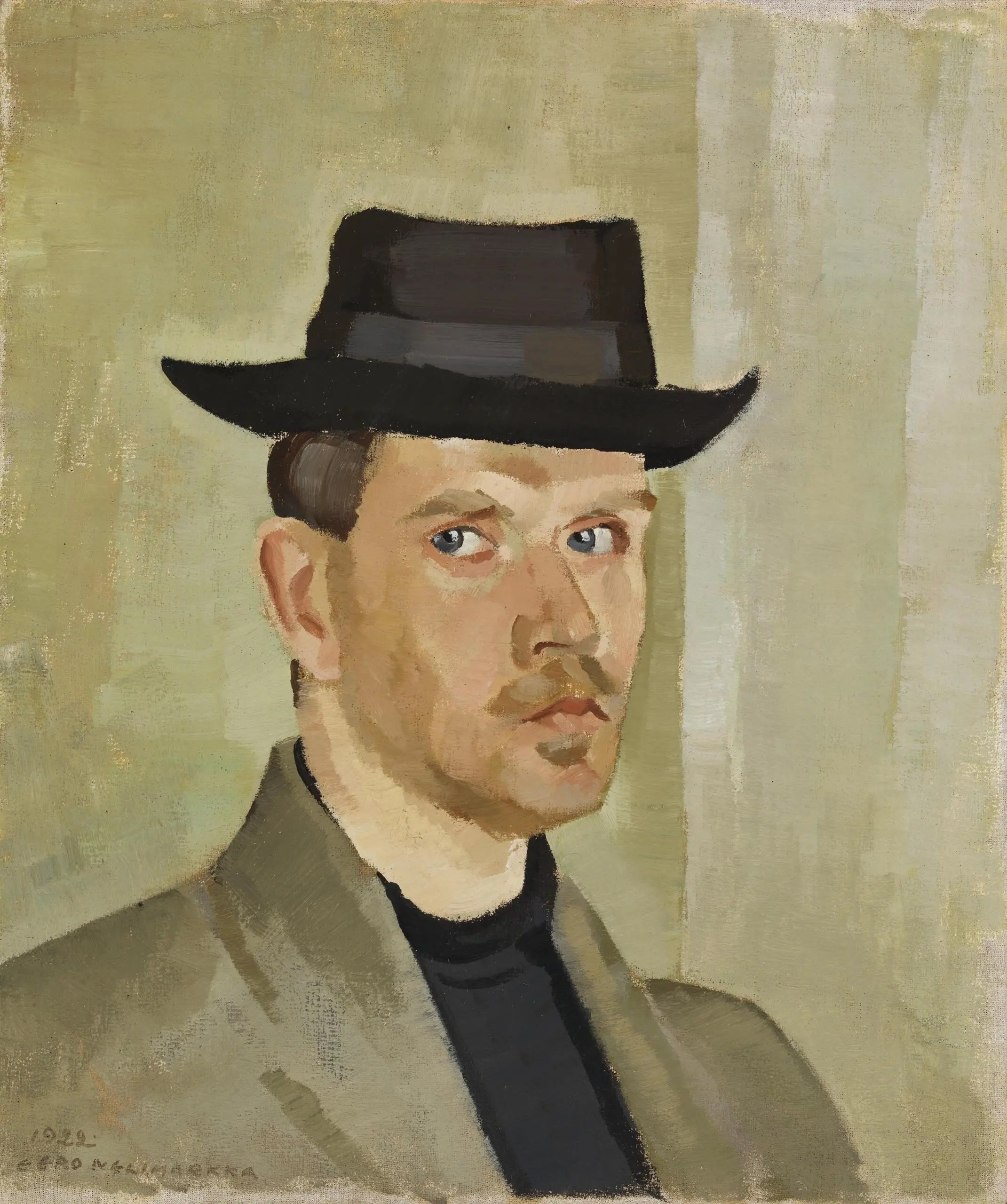 Eero Nelimarkka self-portrait